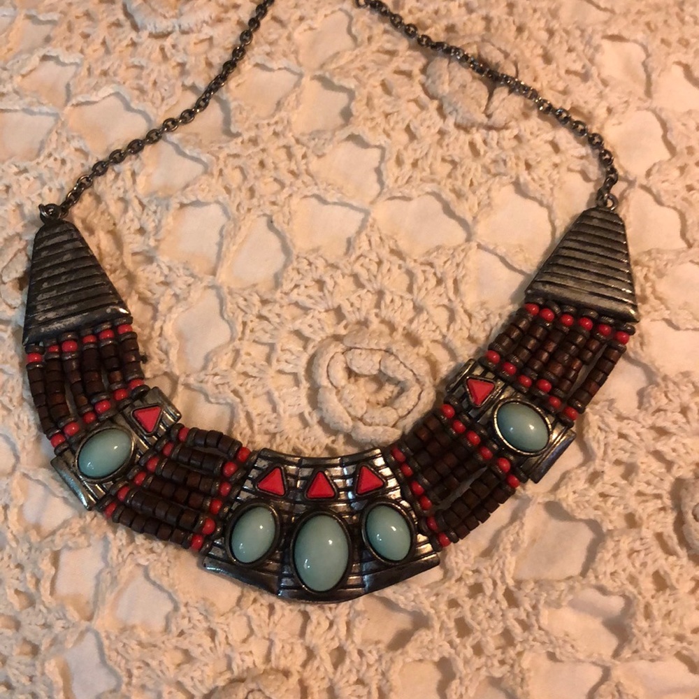 Must have Egyptian turquoise choker
